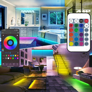 lqhzmyy smart bedroom led light strip control