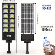 solar street lights outdoor waterproof ip44 solar street