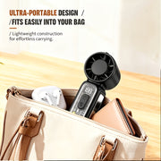 mini handheld fan 3600mah battery motor portable