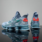 mens breathable low top sneakers running shoes