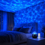 water ripple projection lamp 7 color switching usb powered