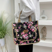 new tote bag made floral print fabric durable