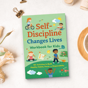 self discipline lives workbook kids 50 activities