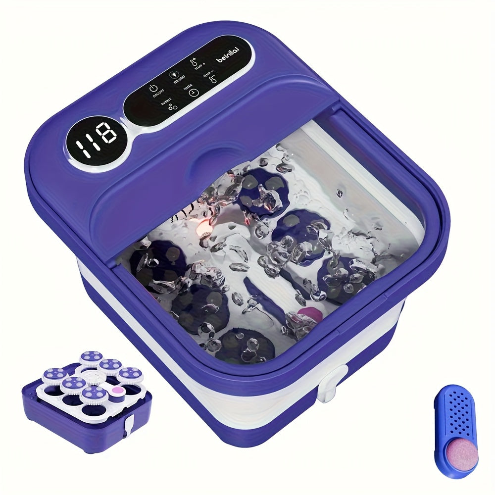 foldable spa heating