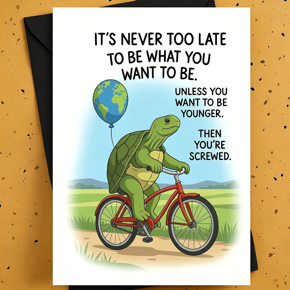 1 birthday greeting card friends colleagues