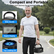 portable cd player boombox cd cd r cd rw compatible