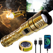 skyfire led high brightness pattern flashlight