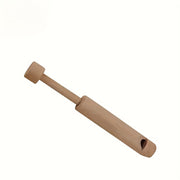handcrafted tube a handheld solid wood instrument