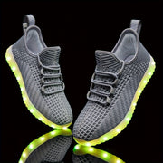 women men light shoes usb charging led shoes halloween