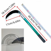 viral green pattern sharp blade mowing balancing