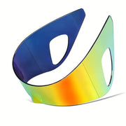 unisex oversized wrap around rimless mask fashion
