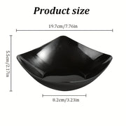 set 4 plastic salad bowls perfect family everyday