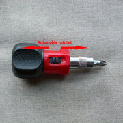 multifunctional ratchet screwdriver reversible quick labor