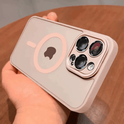 magical luxury matte translucent shockproof case 17