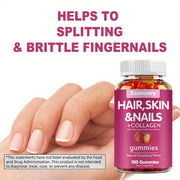 hair skin nails collagen biotin vitamin c e