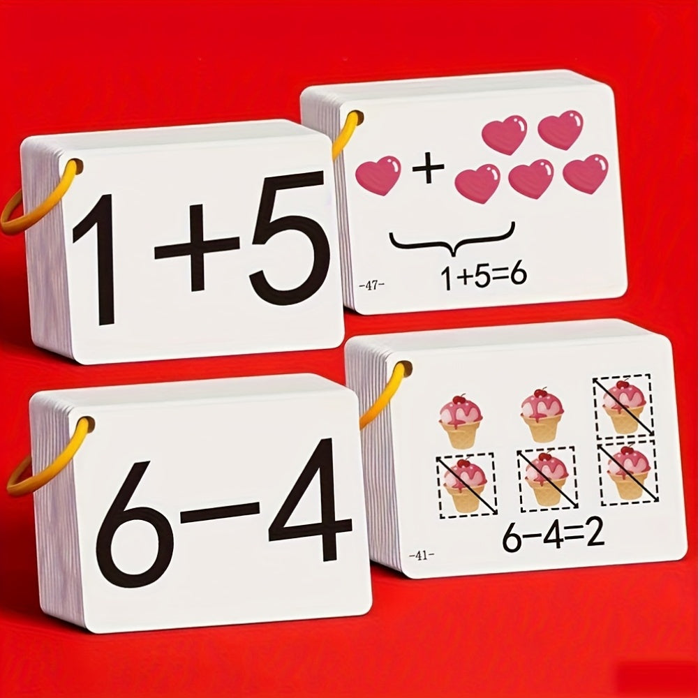 set 132 cards addition subtraction 0 10