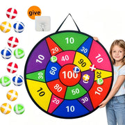 large size foldable board sticky ball game set 12pcs