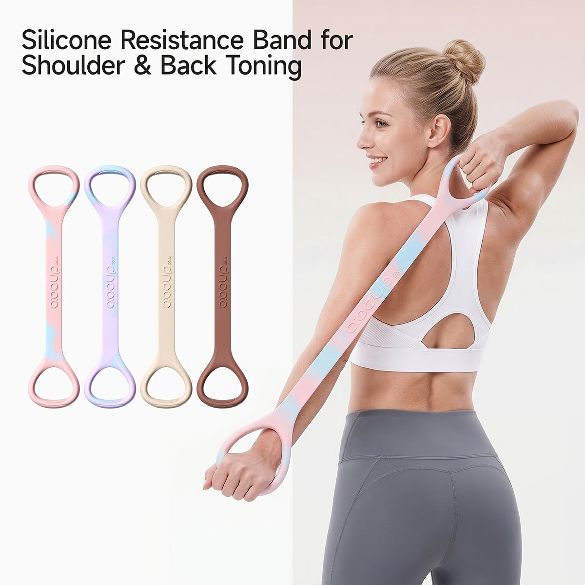 high single loop pilates band skin
