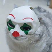 prank funny white styling pet cat photo mask