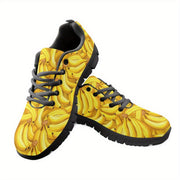 personalized name custom banana shoes training