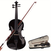 new 4 violin case bow natural temu