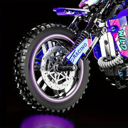 motorcycle building block set 476pcs collectible motorcycle