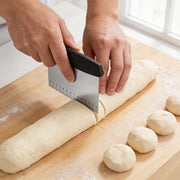 stainless steel scraper dough cutter spatula