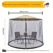 patio mosquito net zippered door water pipe suitable outdoor