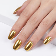 tinovo golden metallic nail polish quick drying formula