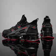 mens breathable low top sneakers running shoes