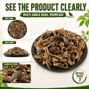 freeze dried quail cat treats crunchy protein