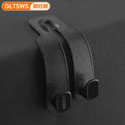 1 pack pvc leather hook hidden