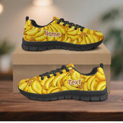 personalized name custom banana shoes training