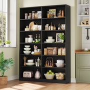 fultru 74 3 bookshelf bookcase 6 tier bookcase
