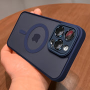 magical luxury matte translucent shockproof case 17