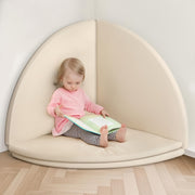 four part versatile play mat made modular vegan leather easy