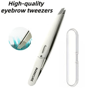 stainless steel professional eyebrow tweezers