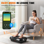vibration plate exercise machine full body workout vibration