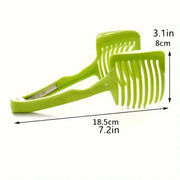 green multi functional vegetable fruit slicer food grade
