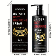 use 3 month effectiveness unisex body hair removal