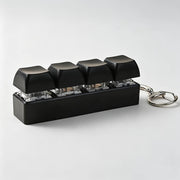 keychain multi color keychain fidget clicker bag charm