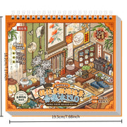 gothic style new version 13 0 sticker book mini scene