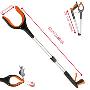 folding extra long grabber reacher tool rotating strong