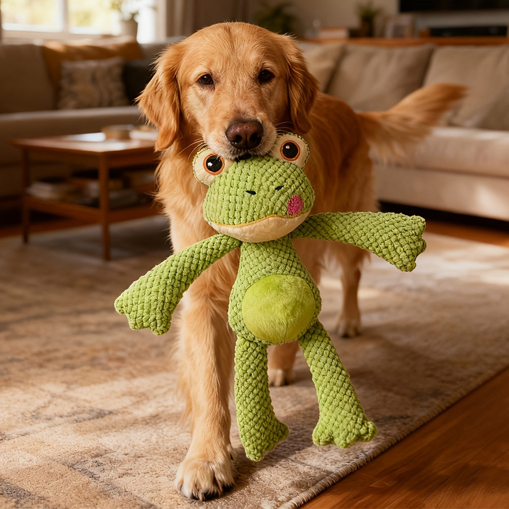 pet tear resistant interactive dental toy