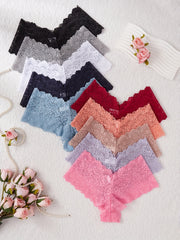 womens lace boxer shorts 10 pack | temu Temu