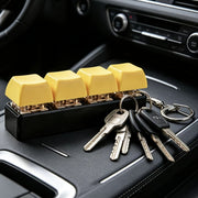 keychain multi color keychain fidget clicker bag charm