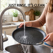 non stick frying brush bbq griddle pan heat oil