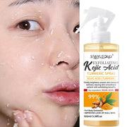 turmeric kojic acid exfoliating spray multi functional spray