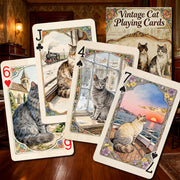 vintage cat themed playing cards 54 unique victorian