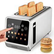 long slot toaster 4 led display 1